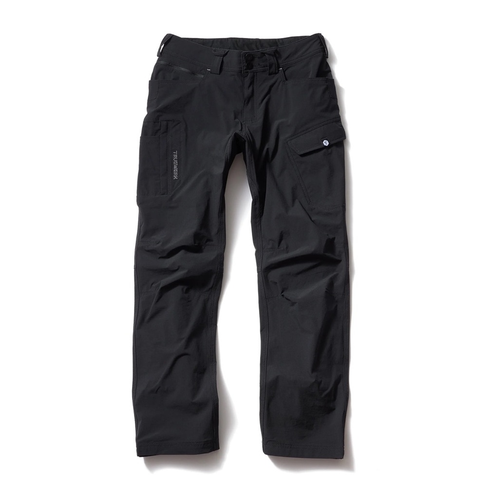 Men's TrueWerk T2 Black Tactical Pants. Waterproof, durable, insulated.  34x32